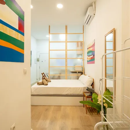Loft Centrico 2 Pax Poyector Tv 瓦伦西亚